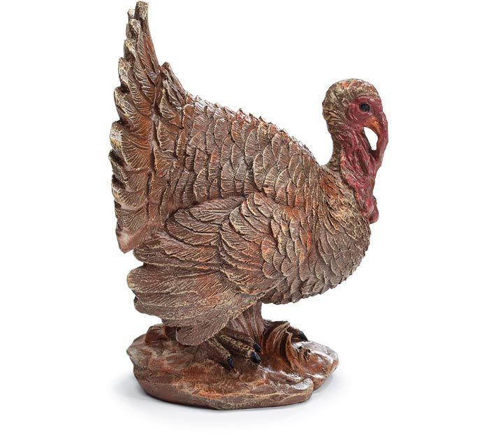 Turkey Figurine - Brown Traditional