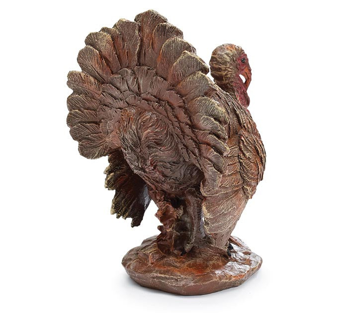 Turkey Figurine - Brown Traditional