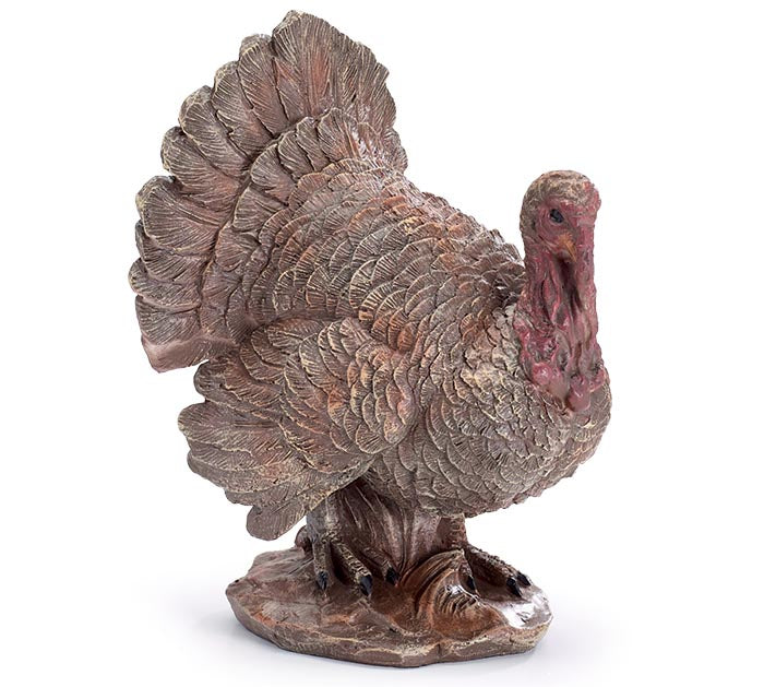 Turkey Figurine - Brown Traditional