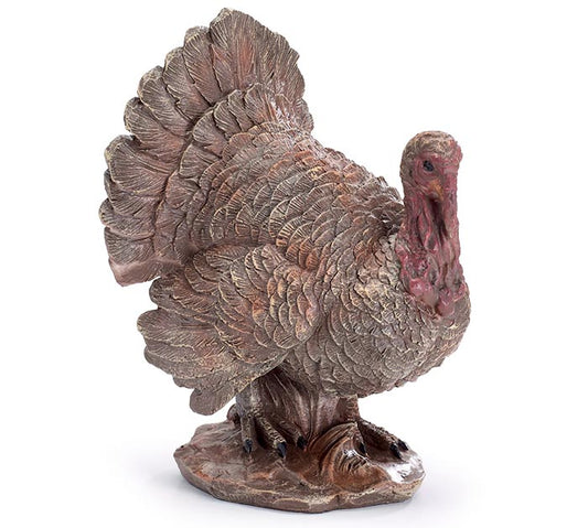 Turkey Figurine - Brown Traditional